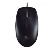 罗技（Logitech）M100R 光电鼠标 （黑色）