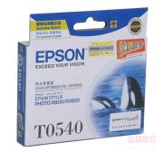 爱普生 (EPSON) T0540 亮光色墨盒 C13T054180BD（适用 R800、400页）