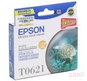 爱普生 (EPSON) T0621 大容量黑色墨盒 C13T062180BD（适用 C67/CX3700/4700、400页）