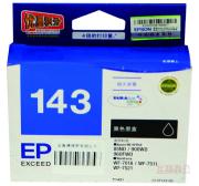 爱普生 (EPSON) T1431 超大容量黑色墨盒 C13T143180（适用 ME900WD/960FWD、945页)