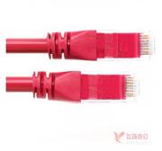 山泽（SAMZHE）WXH-030C 高速超五类网线 红色 3米