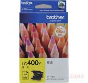 兄弟 (BROTHER) 黄色墨盒 LC400Y (适用 MFC-J67...