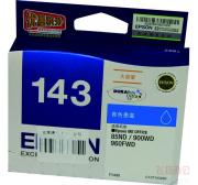 爱普生 (EPSON) T1432 超大容量青色墨盒 C13T143280（适用 ME900WD/960FWD、755页)