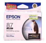 爱普生 (EPSON) T0871 照片黑墨盒 C13T087180（适...