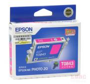 爱普生 (EPSON) T0843 洋红色墨盒 C13T084380 (适用 ME PHOTO 20、425页)