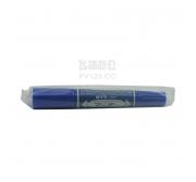 斑马（Zebra）记号笔MO-150-MC（油性记号笔）大双头记号笔（10支装） 蓝色