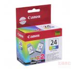 佳能（Canon）BCI-24C 彩色墨盒 2支装