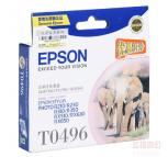 爱普生（Epson）T0496 淡洋红色墨盒 C13T049680（适用PhotoR210/230/310）