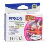 爱普生（Epson）T0733洋红墨盒 C13T105380（适用CX5500/5900/8300/9300）