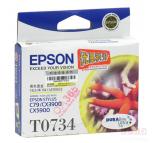 爱普生（Epson）T0734黄色墨盒 C13T105480（适用CX5500/5900/8300/9300）