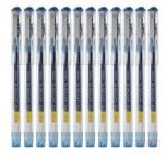 晨光（M&G）1150 不锈钢笔夹中性笔（蓝） 0.5mm 12支装