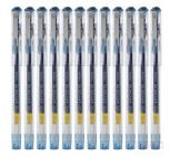 晨光（M&G）1150 不锈钢笔夹中性笔（蓝） 0.5mm 12支装