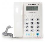 高科 白色 电话机 来电显示 防雷击功能 GK-384 1台装
