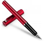 得力（deli）S668EF 发现者系列时尚钢笔/墨水笔 EF尖/明尖钢笔 玫瑰红 