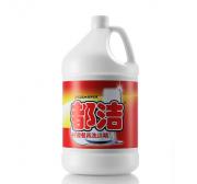 都洁 3.5L柠檬洗洁精洗涤灵 厨房家用酒店餐具大桶 4桶/箱